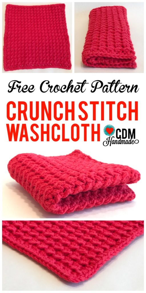 Best Crochet Dish Cloth Pattern from CDMHandmade.com