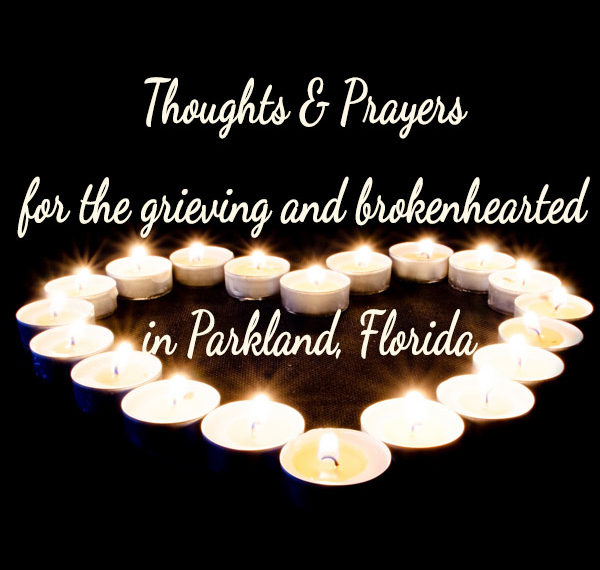 Prayers for Parkland Florida from Handcrafted With Grace