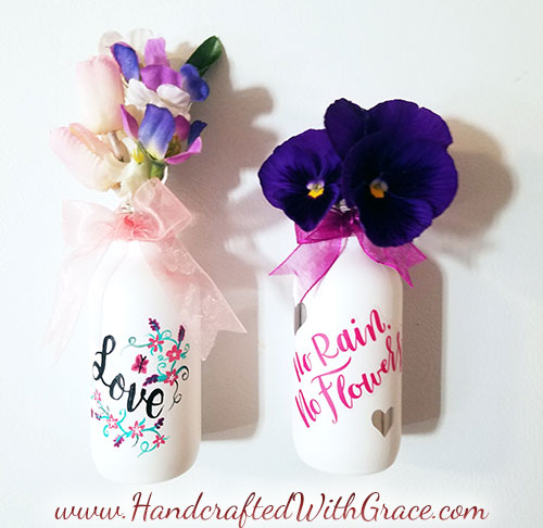 Mom's Little Refrigerator Vase Tutorial Mother's Day Gift Idea