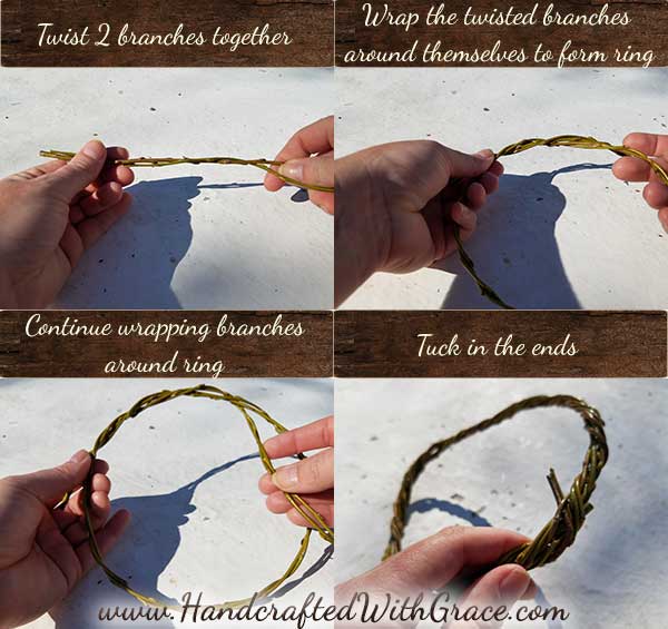 Making Wreaths with Willow Branches in Any Size