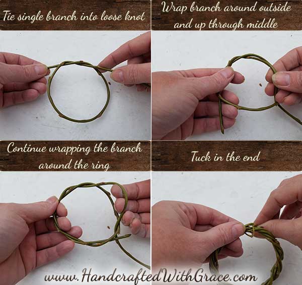 Making Wreaths with Willow Branches in Any Size