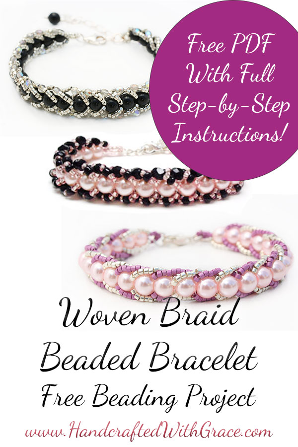 Woven Braid Beaded Bracelet Instructions Free PDF